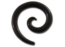 Spirale silicone noir