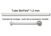 Tube droit BioFlex® pour accessoire ou push clip