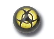 Boule acier  vis  logo N°21