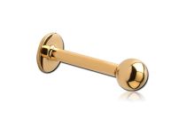 Labret Titane PVD Gold Stérile à Boule 3 mm | Itc