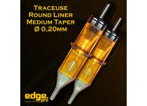 Cartouche de tatouage Traceuse (RL) - Ø 0,20 mm - Medium Taper | Edge Pro