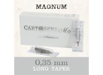 Cartouches de tatouage M2 Magnum (M1) - Ø 0.35 mm - Long Taper | Itc