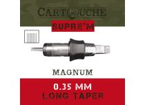 Magnum (M1) - Ø 0.35mm - Long Taper | Cartouches de tatouage Supre'm