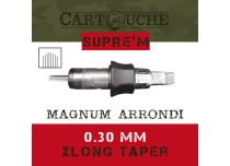 Cartouches de tatouage Supre'm Magnum Arrondi (RM) - Ø 0.30mm - XLong Taper | It