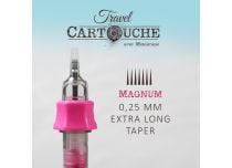 Cartouche de tatouage Travel Magnum (M1) - Ø 0,25 mm - Xlong Taper | ITC