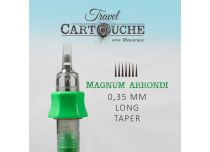 Cartouche de tatouage Travel Magnum Arrondi (RM) - Ø 0,35 mm - Long Taper | ITC