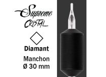 Tube stérile Buse diamant - Grip silicone 30 mm | Supreme Cristal