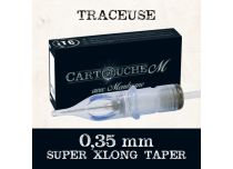 Cartouches de tatouage M Traceuse (RL) - Ø 0.35 mm - Super XLong Taper | Itc