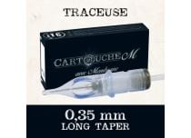 Cartouches de tatouage M Traceuse (RL) - Ø 0.35 mm - Long Taper | Itc