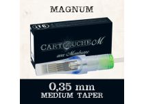 Cartouches de tatouage M Magnum (M1) - Ø 0.35 mm - Medium Taper | Itc