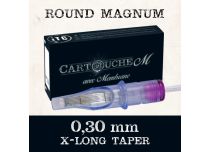  Cartouches de tatouage M Magnum Arrondi (RM) - Ø 0.30 mm - XLong Taper | Itc