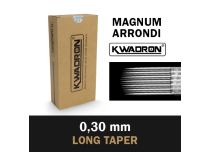 Aiguilles Round Magnum (RM) stérile 0,30 mm - Long Taper | Kwadron