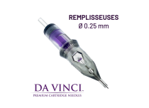 Remplisseuse (RS) - 0,25 mm | Cartouches de tatouage DA VINCI V2