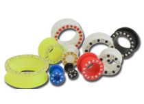 Lot de Tunnels Souple Silicone avec Strass Coloré Mix | Itc