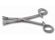 Pince clamp Inox triangle ouvert 5.5 x 11 mm, long. 15.5 cm