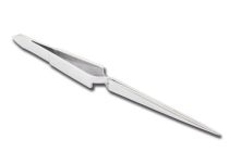 Pince brucelle Inox croisée pointue long. 16 cm